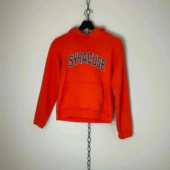 Vintage NCAA Syracuse Spellout Collegiate  Hoodie - Picture 1 of 4